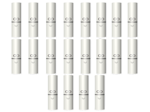 DA ONE Tech Rever Filter (20 Stück pro Packung)