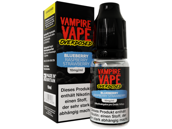 Vampire Vape - Overdosed - Nikotinsalz Liquid