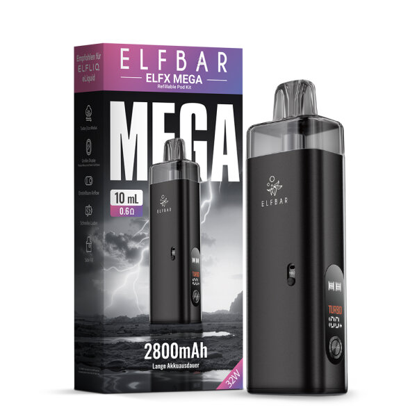 Elfbar - Elfx Mega E-Zigaretten Set